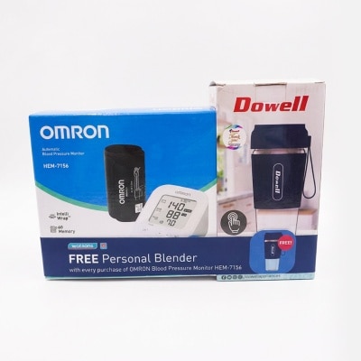 OMRON OMRON HEM 7156 Automatic Blood Pressure Monitor with Personal Blender image