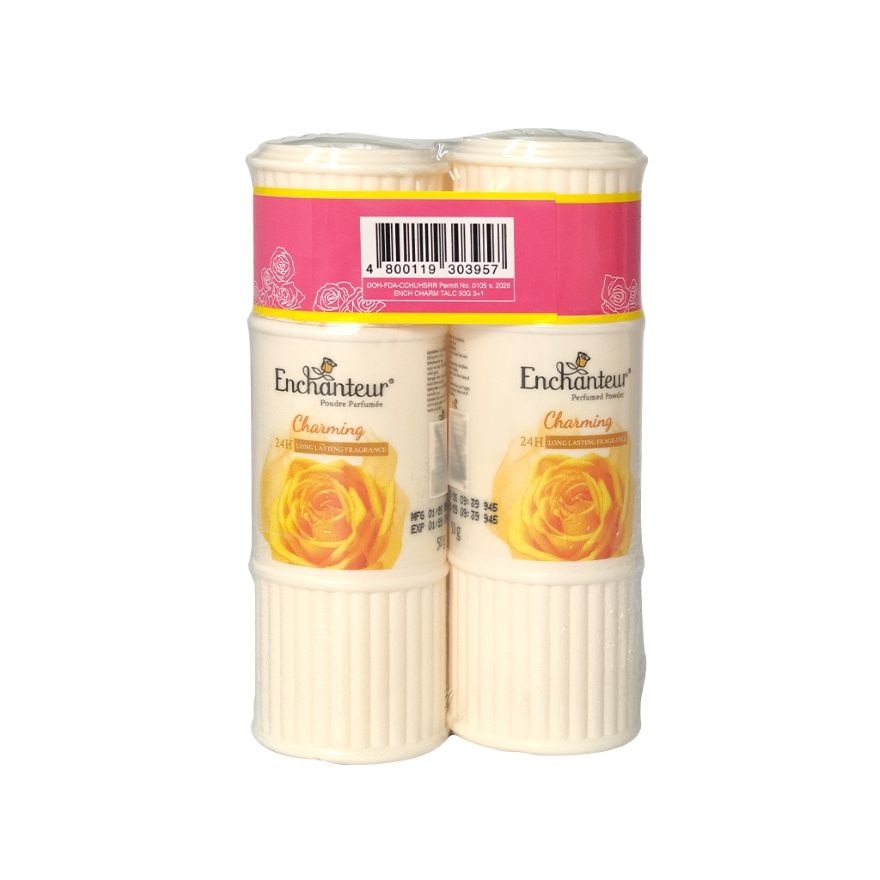 ENCHANTEUR Charming Perfume Powder 50g Bundle image