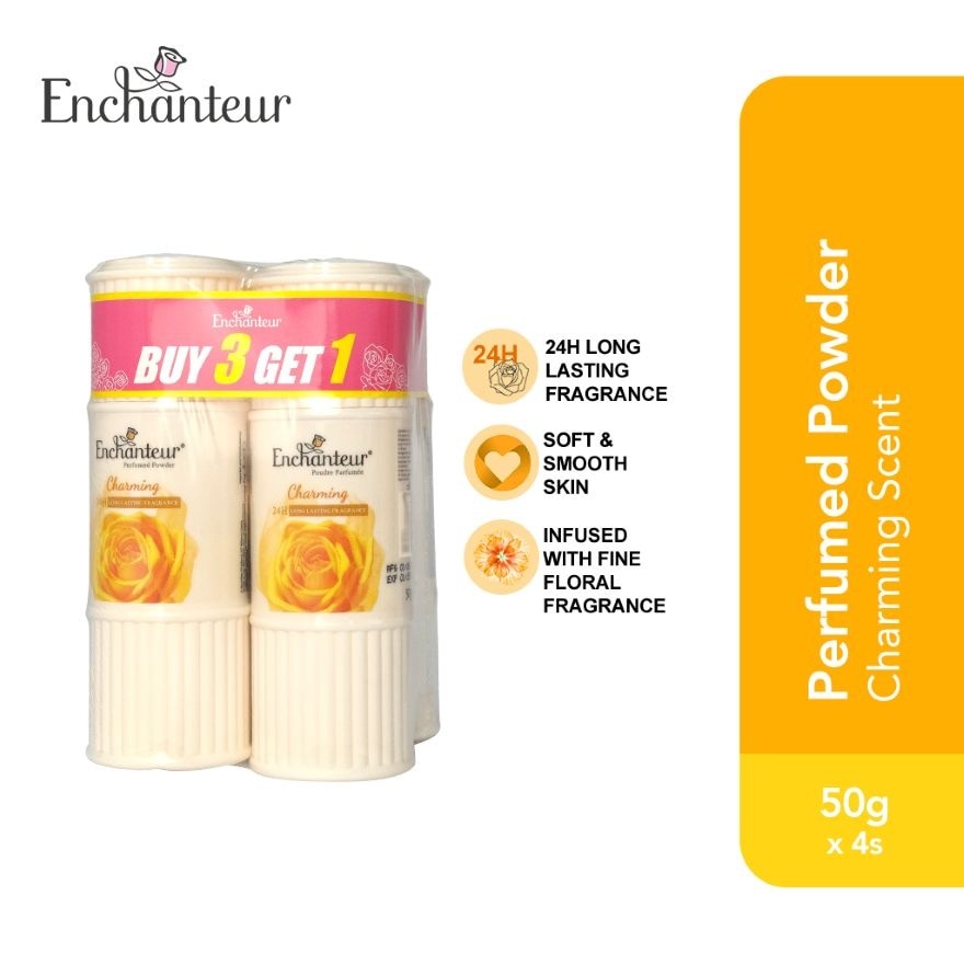 ENCHANTEUR Charming Perfume Powder 50g Bundle image