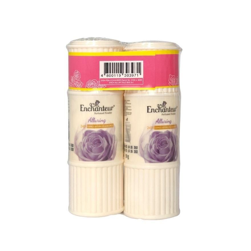 ENCHANTEUR Alluring Perfume Powder 50g Bundle image