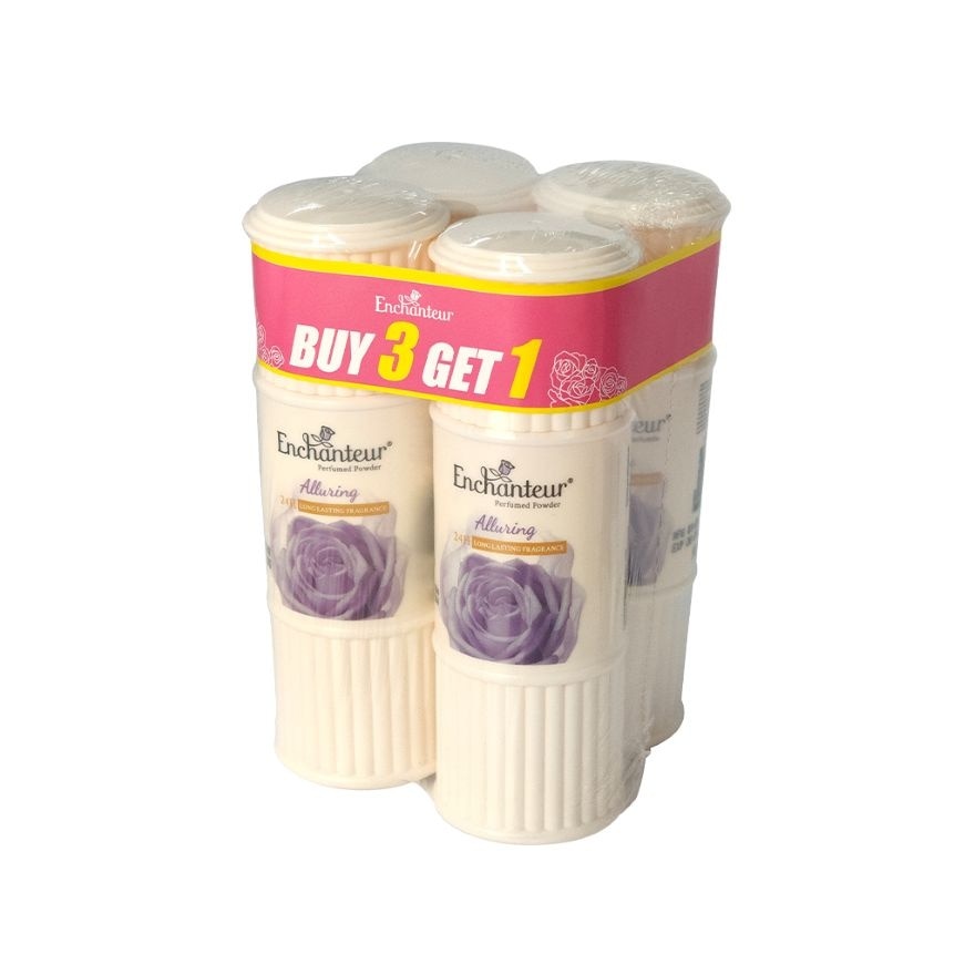 ENCHANTEUR Alluring Perfume Powder 50g Bundle image