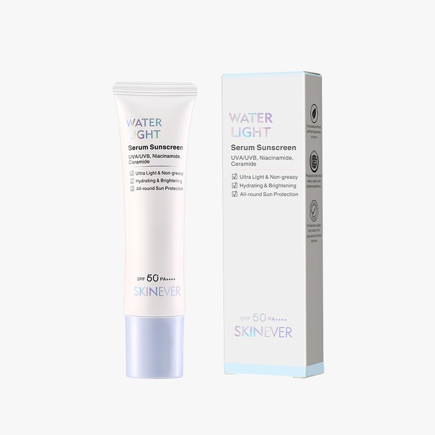 SKINEVER Water Light Serum Sunscreen SPF50+ PA++++ 30ml image