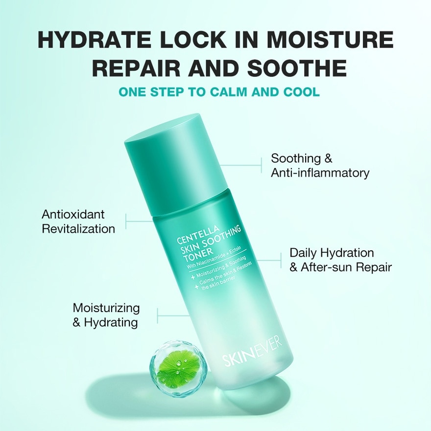 SKINEVER Centella Skin Soothing Toner 100ml image