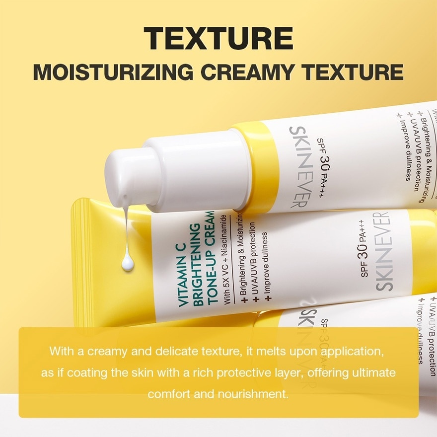 SKINEVER Vitamin C Brightening Tone Up Cream 30ml image