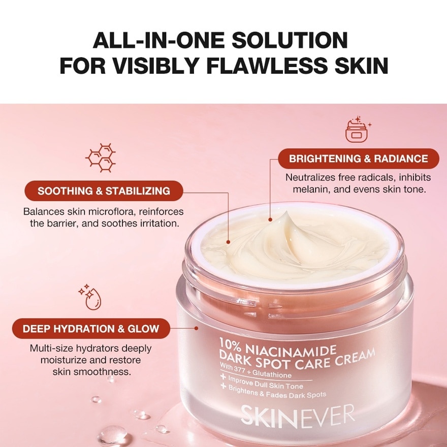 SKINEVER 10 Percent Niacinamide Dark Spot Care Cream 30ml image