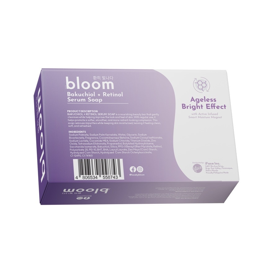 BLOOM, BLOOM Bakuchiol Retinol Serum Soap 110g | Watsons Philippines