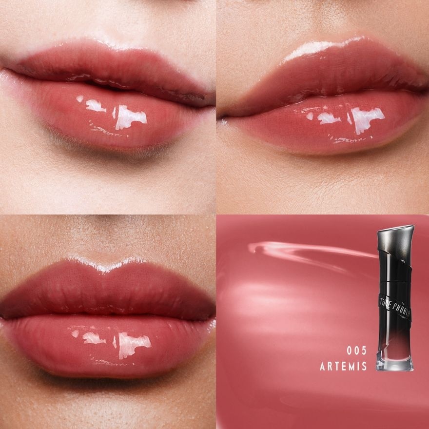 TIMEPHORIA Lunara Frost 3D Lip Gloss Artemis 005 [BeautyCon CCE Exclusive]