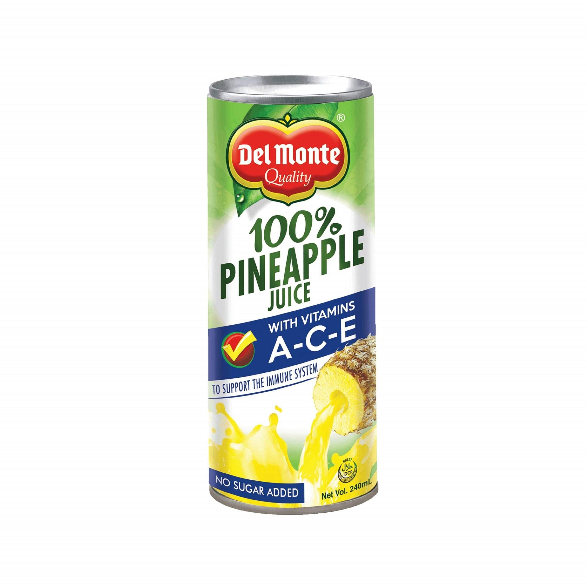 100% Pineapple Juice With Vitamins A-C-E 240Ml