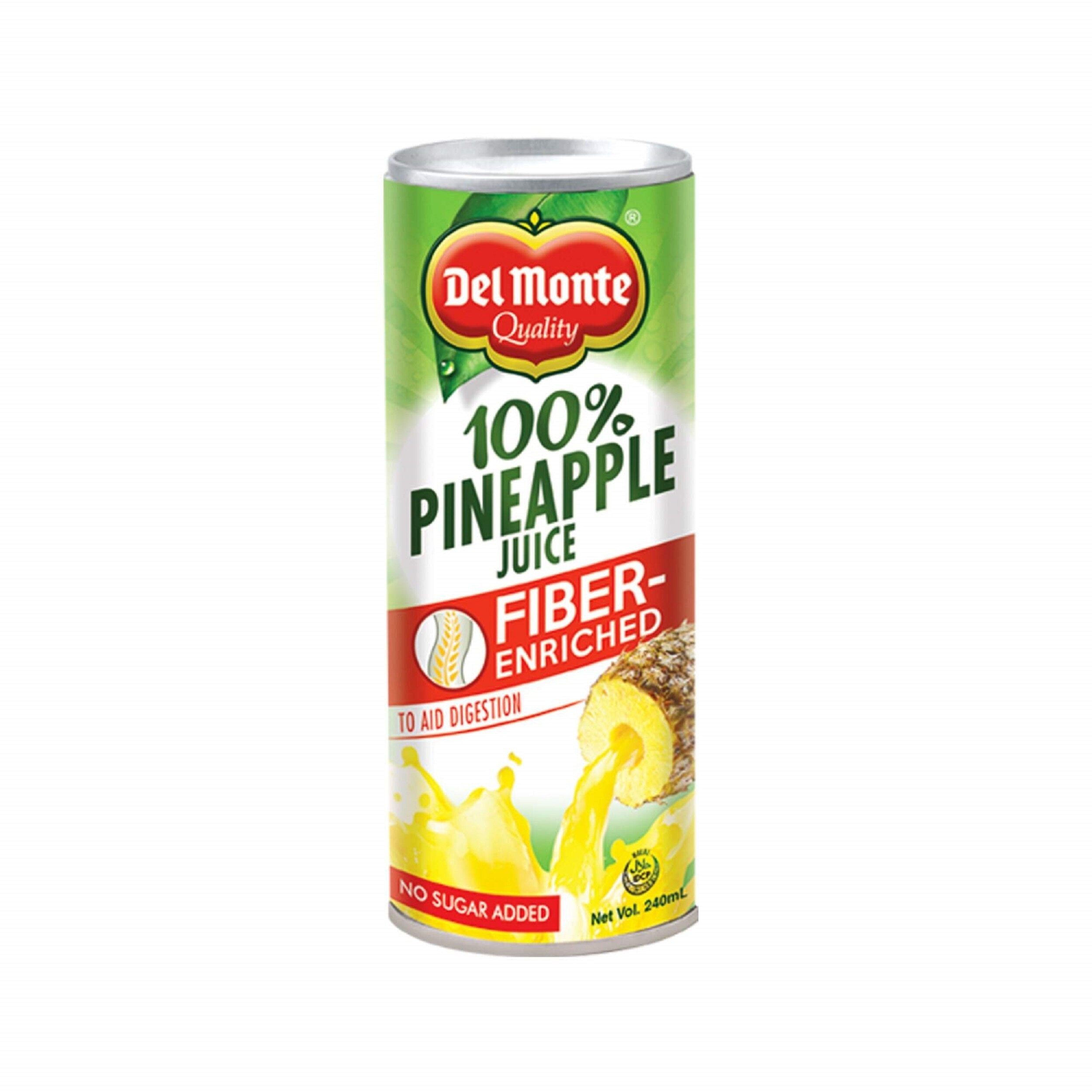 100% Pineapple Juice Fiber Enriched 240Ml