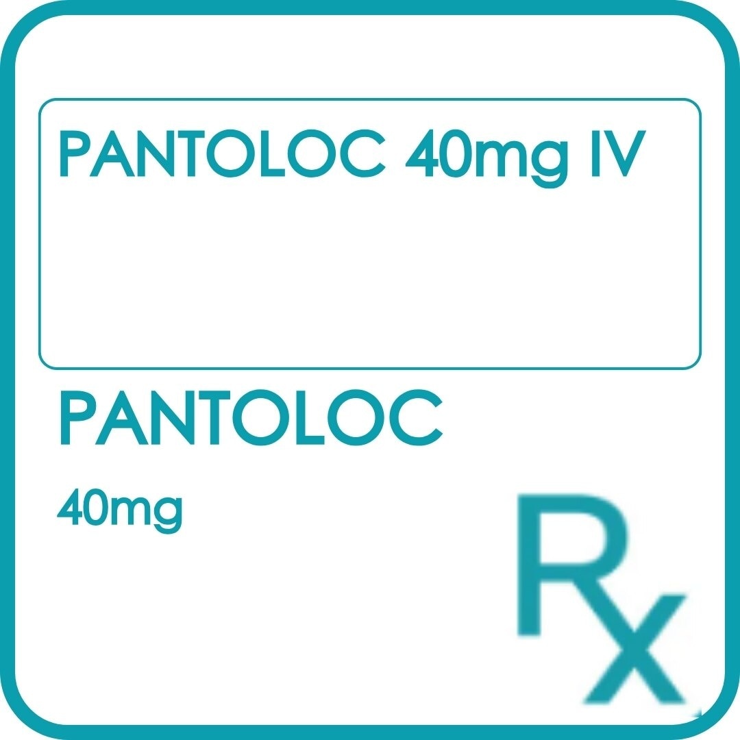 PANTOLOC 40mg IV [PRESCRIPTION REQUIRED]