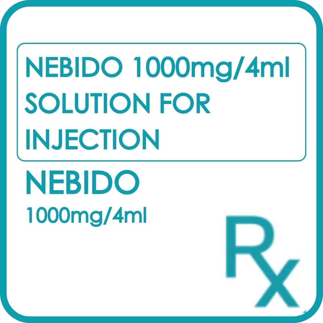 NEBIDO 1000Mg/4ml Solution For Injection [PRESCRIPTION REQUIRED]