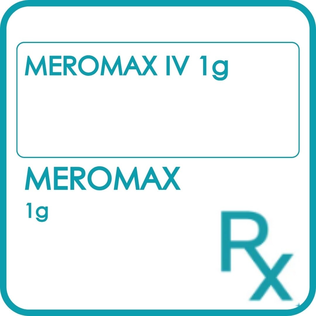 MEROMAX IV 1g [PRESCRIPTION REQUIRED]