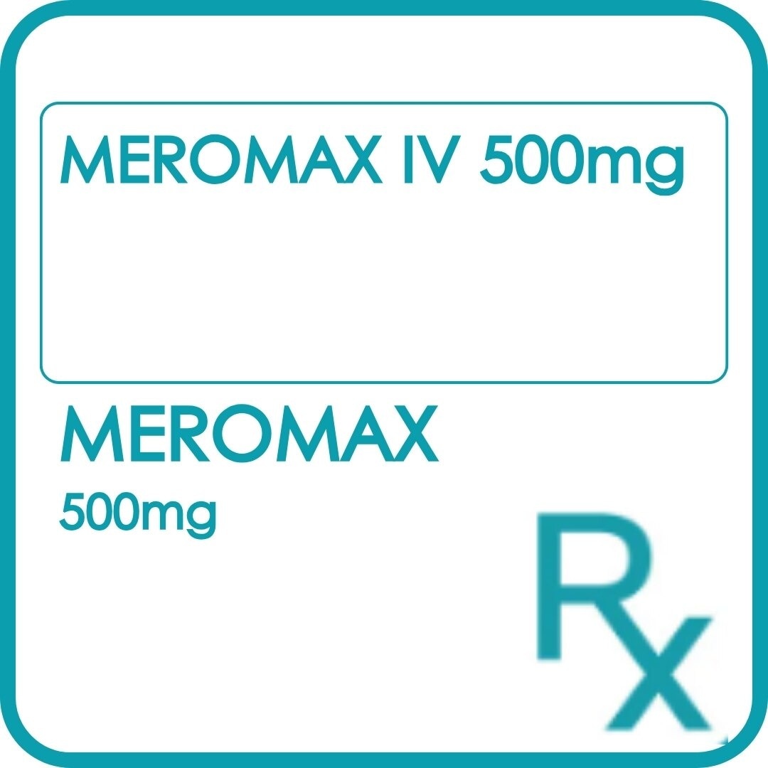 MEROMAX IV 500mg [PRESCRIPTION REQUIRED]