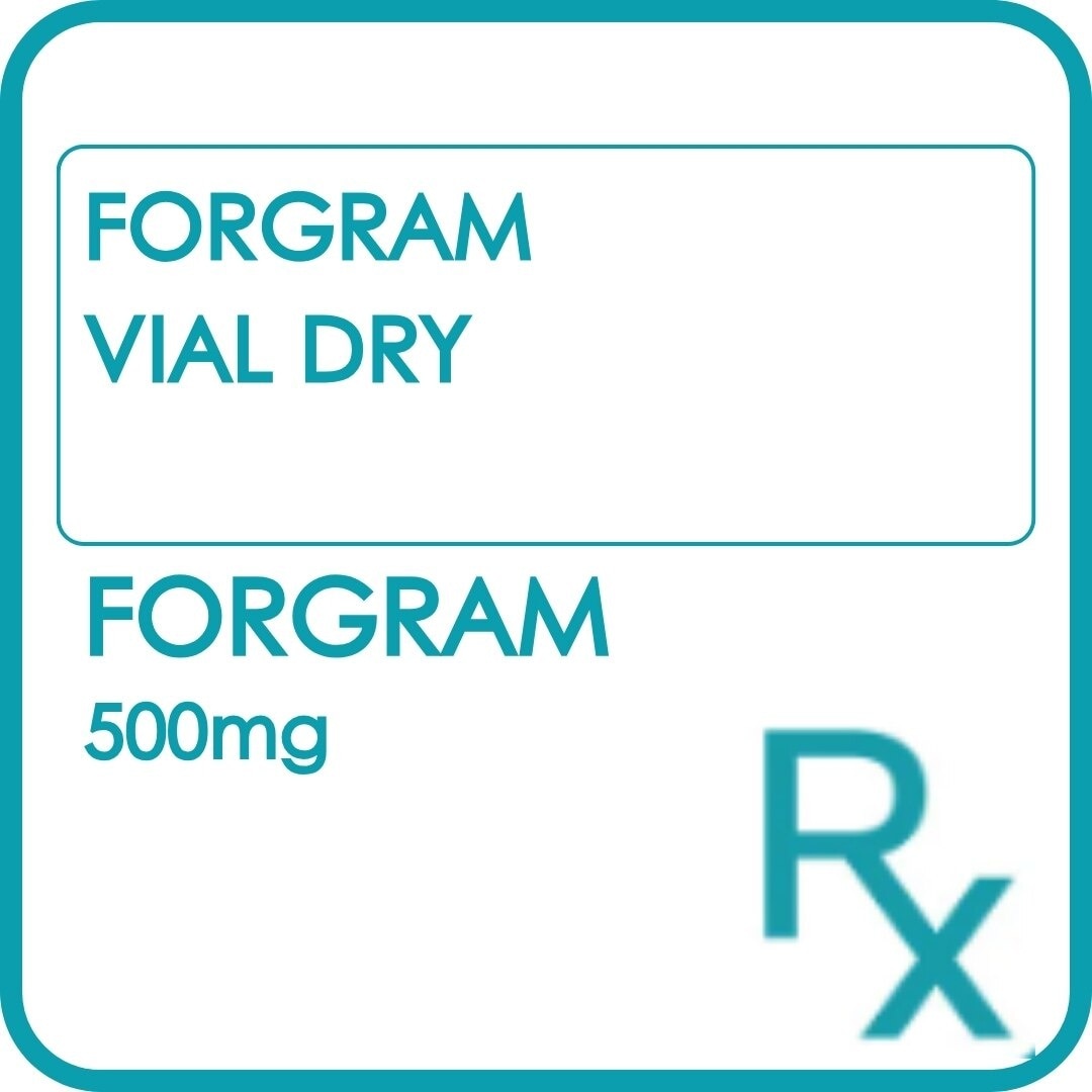 FORGRAM Vial Dry 500mg [PRESCRIPTION REQUIRED]