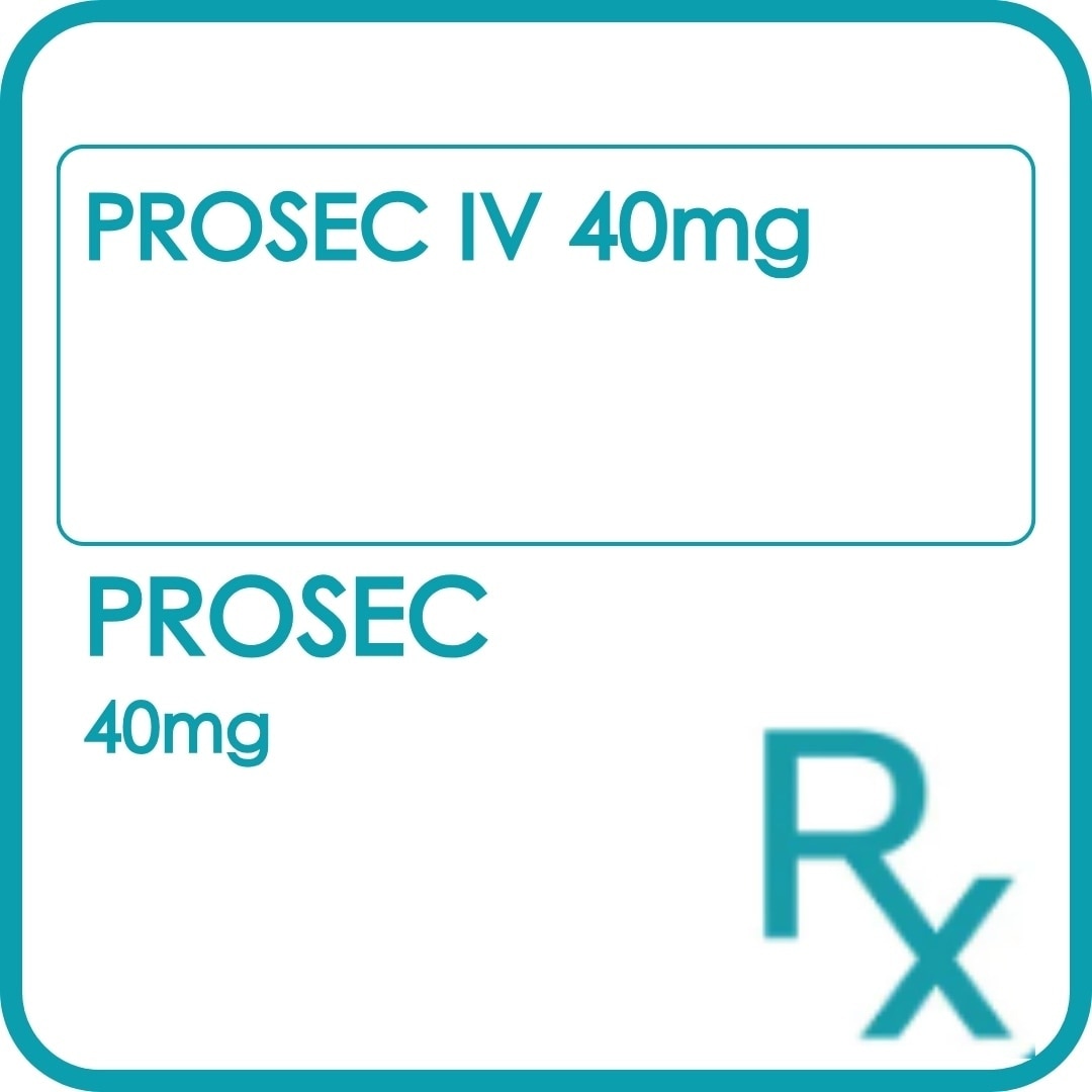 PROSEC IV 40mg [PRESCRIPTION REQUIRED]