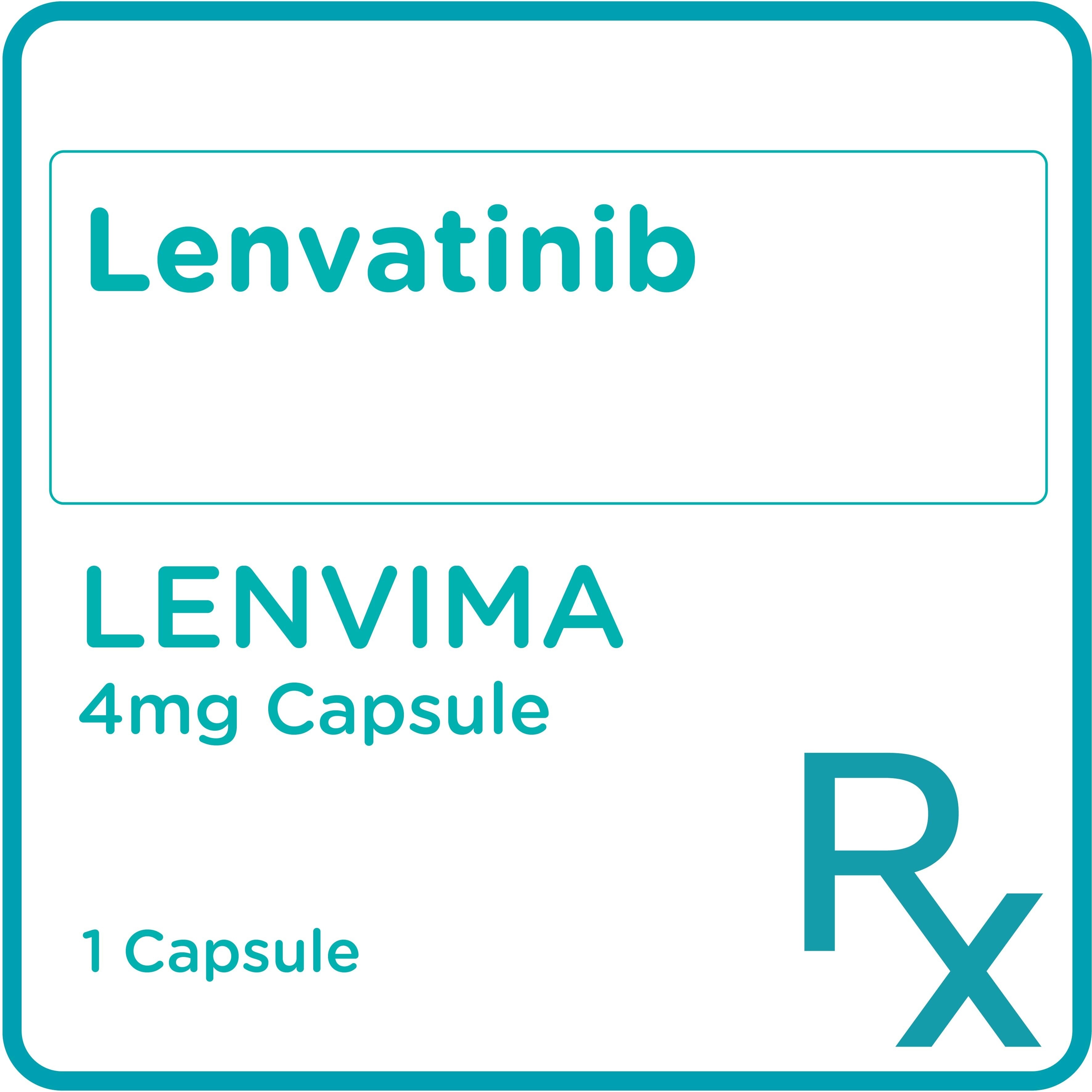 Lenvatinib 4mg 1 Capsule [Prescription Required]