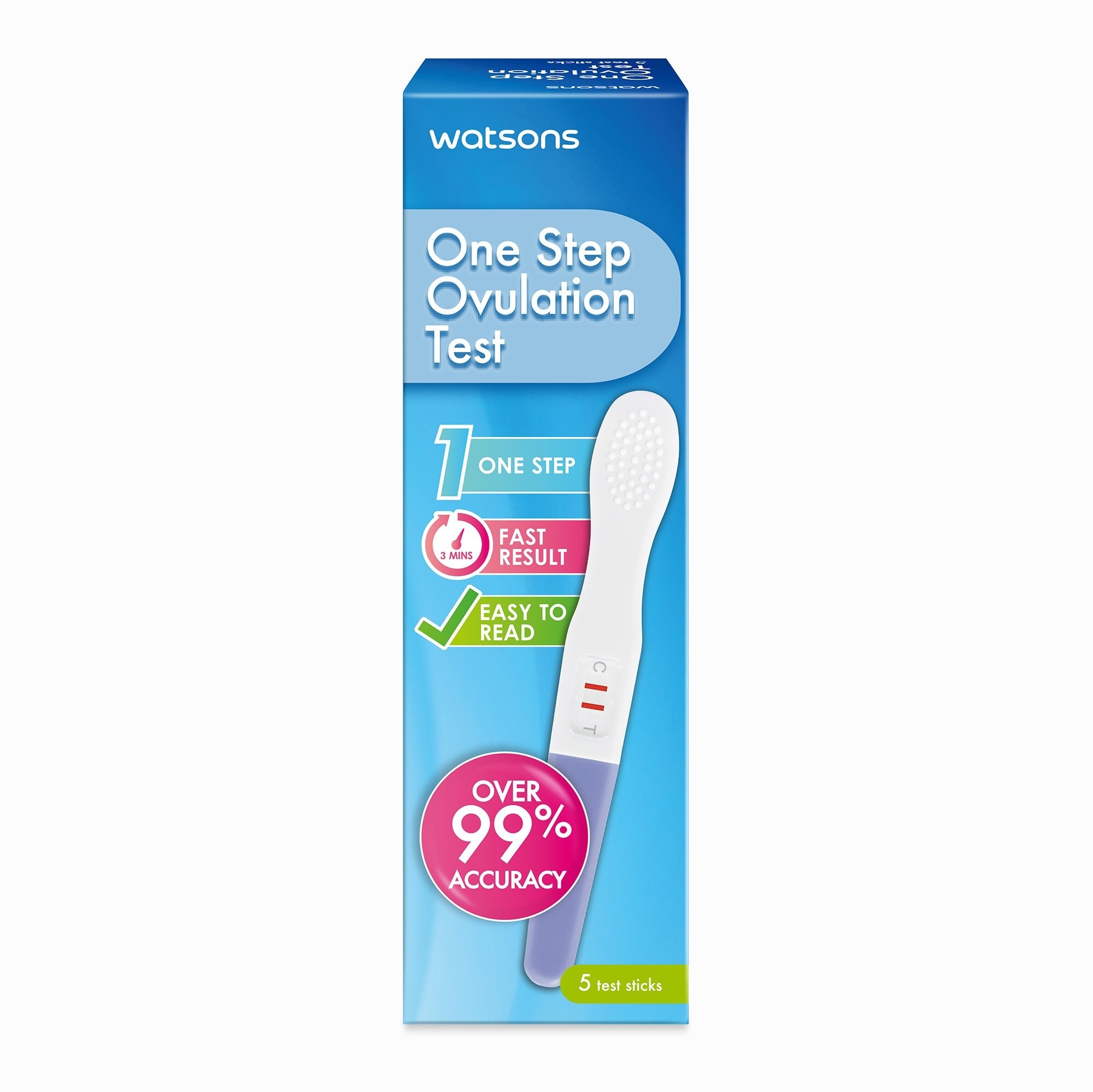 One Step Ovulation Test 5s