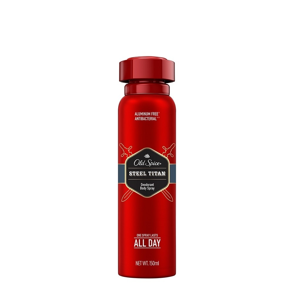 OLD SPICE Steel Titan Anti-Perspirant & Deodorant Body Spray 150ml