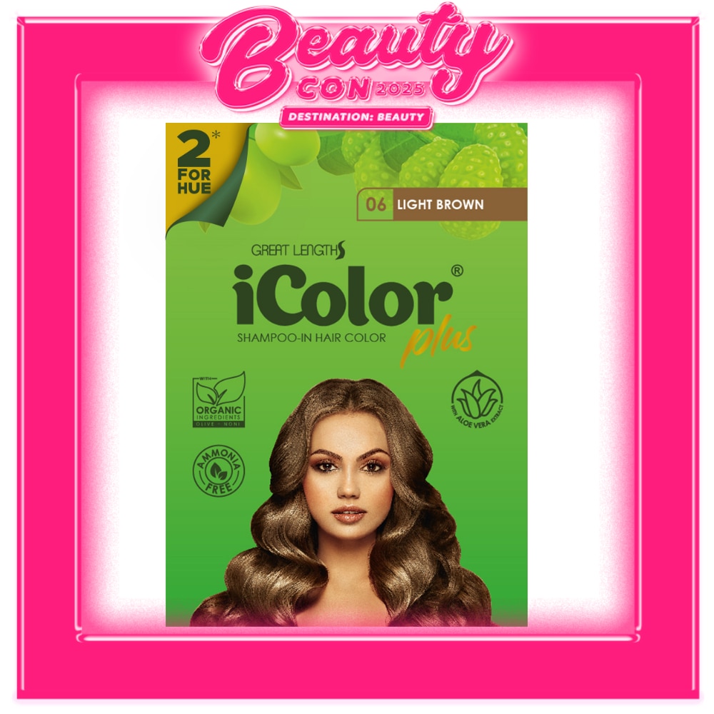 ICOLOR Plus Shampoo Dye 2 For Hue Light Brown 30ml