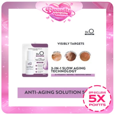 DR O - DR. O Skin Lab The Anti-Aging Solution Vitamin E + Retinol + Ceramide 5ml
