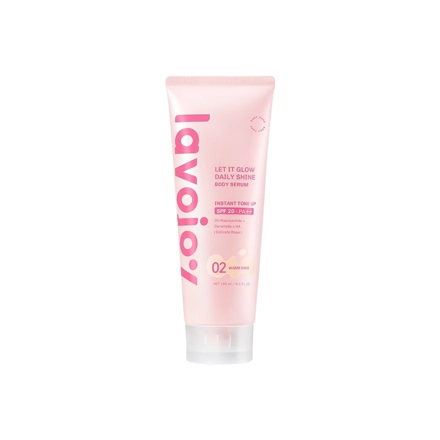 LAVOJOY Let It Glow Daily Shine Body Serum 02 Warm Sand 180ml
