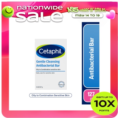 CETAPHIL - Antibacterial Bar - 127 G