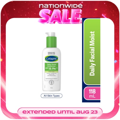 CETAPHIL - Daily Facial Moisturizer SPF 15 - 118 ML image