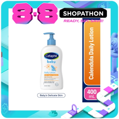 CETAPHIL - Baby Daily Lotion with Organic Calendula 400ml image