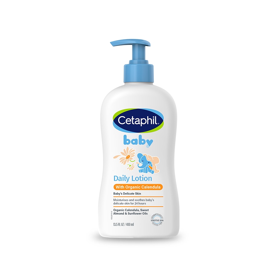 Baby Daily Lotion with Organic Calendula 400ml
