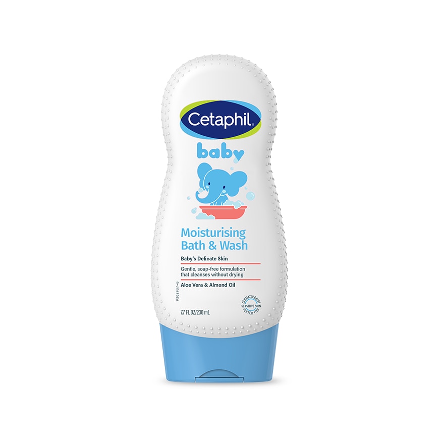 Cetaphil Baby Ultra Moisturizing Bath & Wash 230ml [Hypoallergenic]