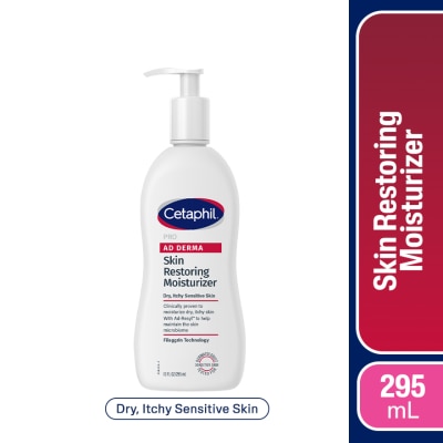 CETAPHIL - CETAPHIL PRO Ad Derma Skin Restoring Moisturizer 295ml For Eczema Prone Skin