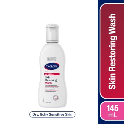 CETAPHIL - CETAPHIL Pro AD Derma Skin Restoring Wash 145ml