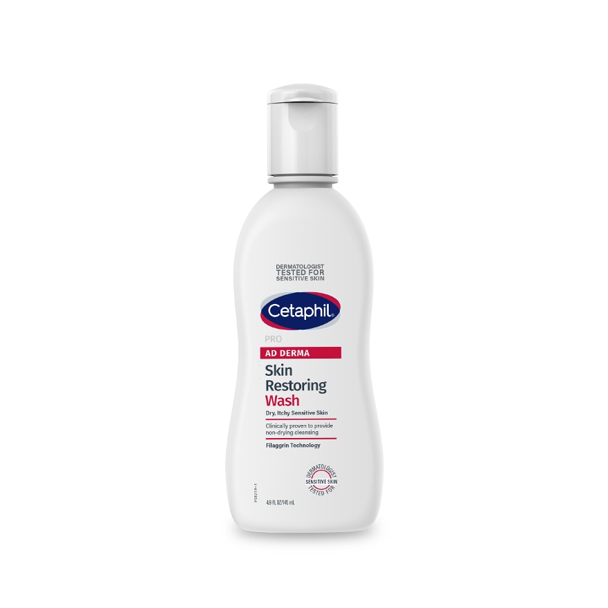 CETAPHIL Pro AD Derma Skin Restoring Wash 145ml