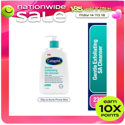 CETAPHIL - CETAPHIL Gentle Exfoliating SA Cleanser 236ml