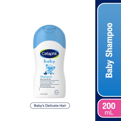 CETAPHIL - Cetaphil Baby Shampoo 200ml [Natural Chamomile Gentle Formula / Hypoallergenic]