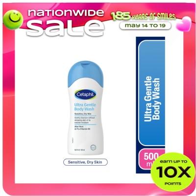 CETAPHIL - Ultra Gentle Body Wash - 500 ML