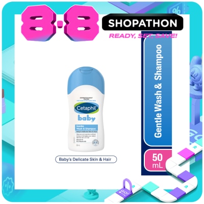 CETAPHIL - Cetaphil Gentle Wash and Shampoo 50ml image