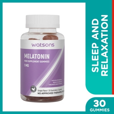 WATSONS GENERICS - WATSONS GENERICS Melatonin 1mg 30 Gummies