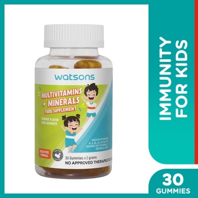 WATSONS GENERICS WATSONS Kids Multivitamins + Minerals 30 Gummies