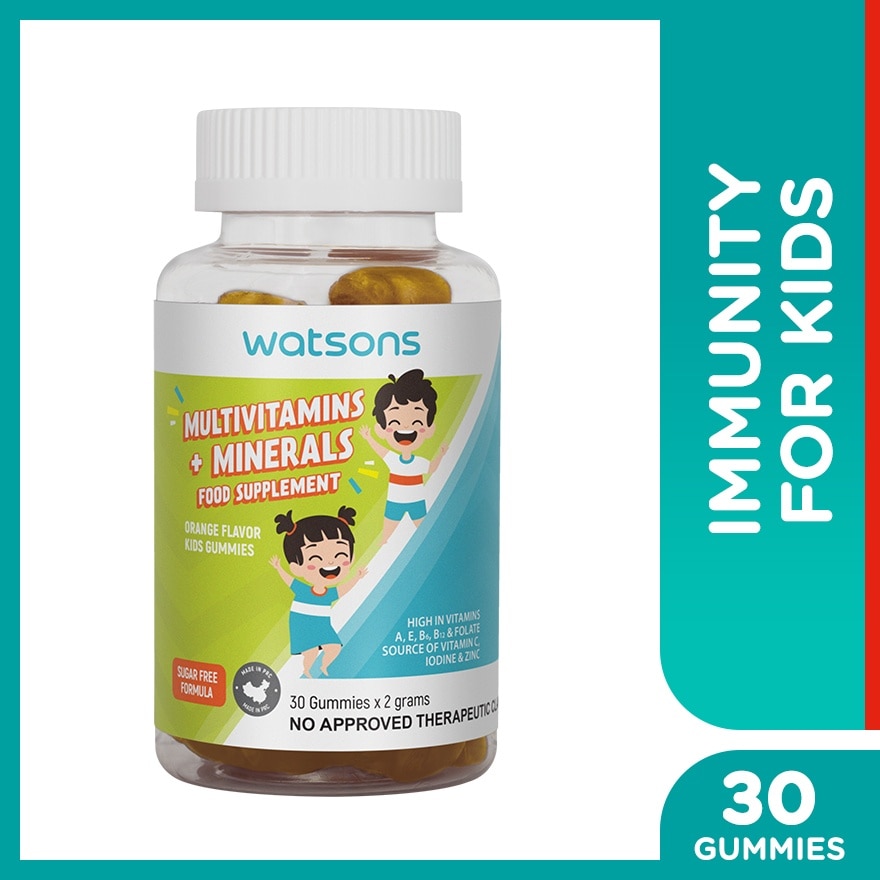 WATSONS Kids Multivitamins + Minerals 30 Gummies