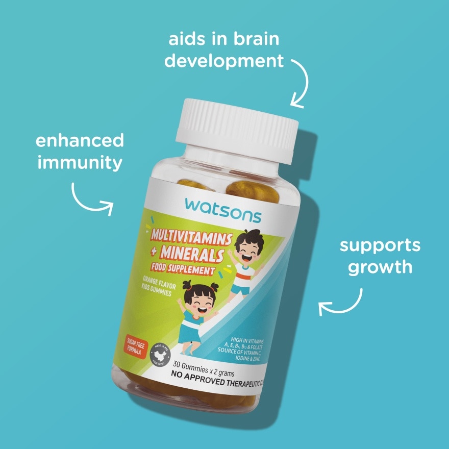 WATSONS Kids Multivitamins + Minerals 30 Gummies