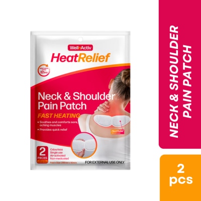WELLNACTIV WellnActiv HeatRelief Neck and Shoulder Patch 2pc