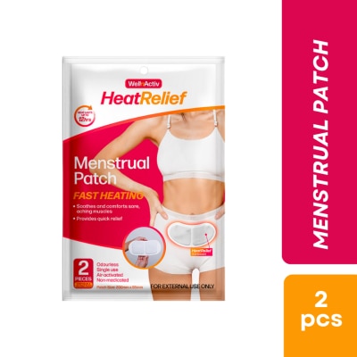 WELLNACTIV WellnActiv HeatRelief Menstrual Patch 2pc