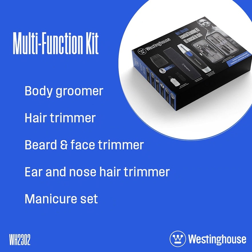 WESTINGHOUSE Men Essential Grooming Kit WH-2302