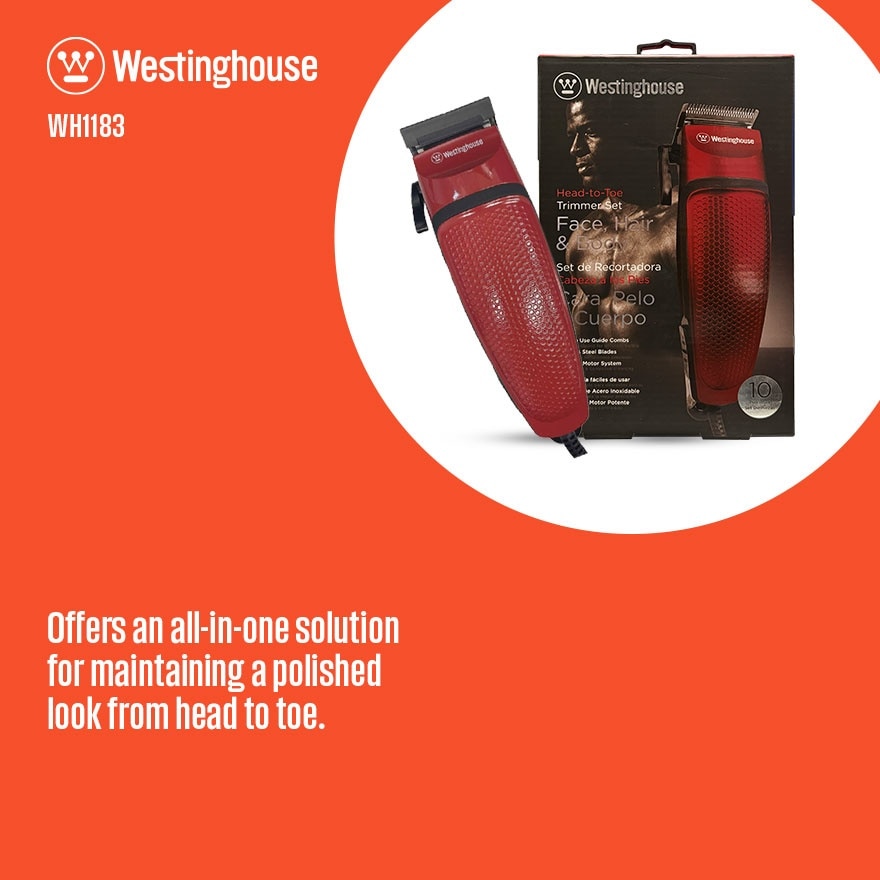 WESTINGHOUSE Head To Toe Trimmer WH-1183