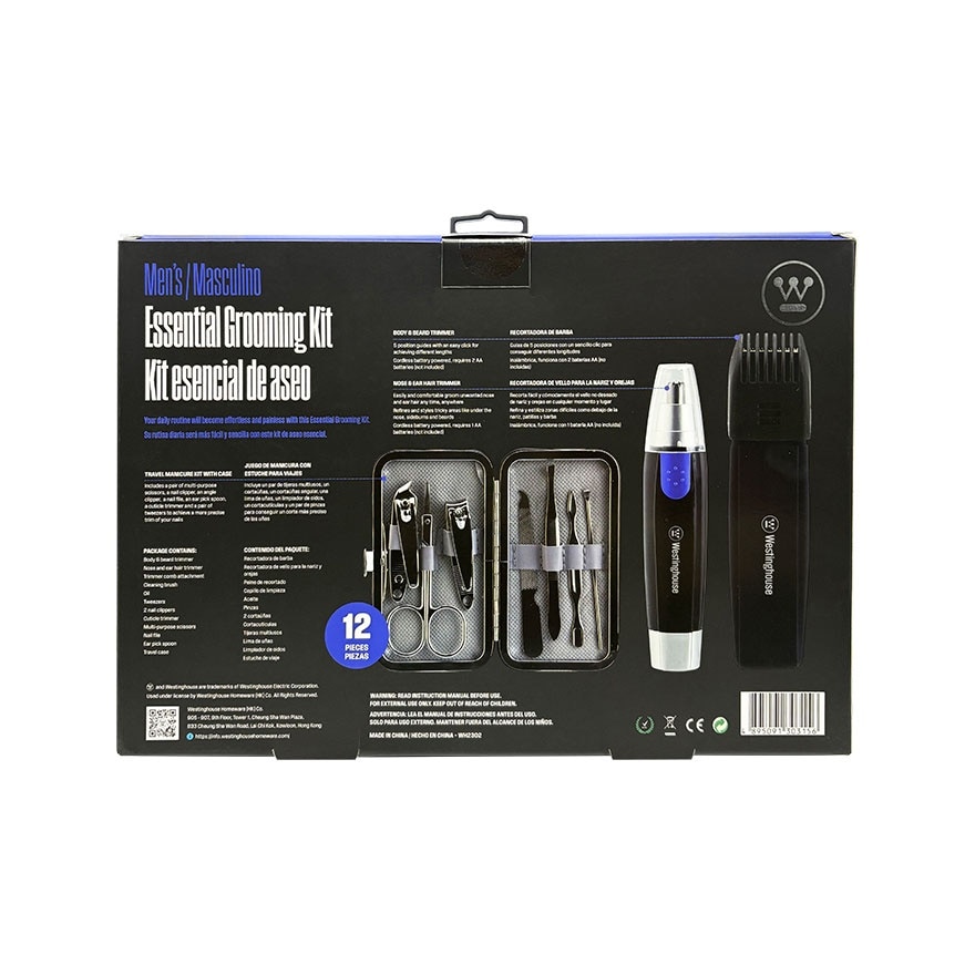 WESTINGHOUSE Men Essential Grooming Kit WH-2302