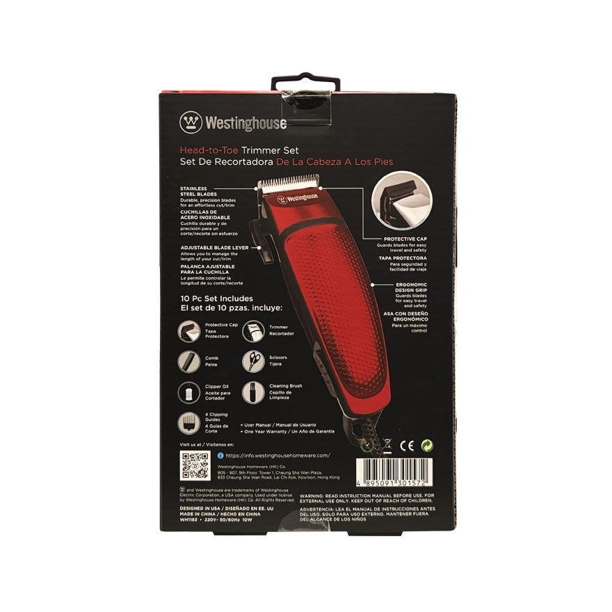 WESTINGHOUSE Head To Toe Trimmer WH-1183