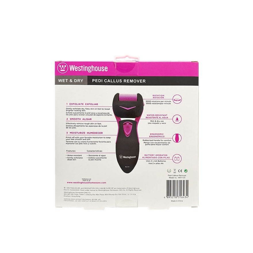 WESTINGHOUSE Pedi Callus Remover WH-1123