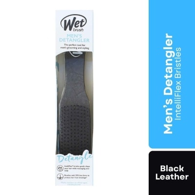 WET BRUSH - WET BRUSH For Men Black Leather