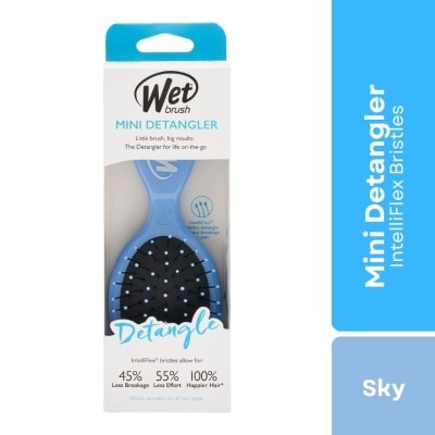 WET BRUSH - WET BRUSH Mini Detangler Sky